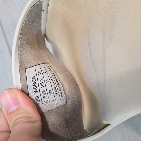 Balenciaga Womens Pool Logo Sandals Flip Flop Flats shoes sz 11 - Picture 8 of 15